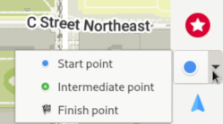 Defineix el punt inicial i el punt final